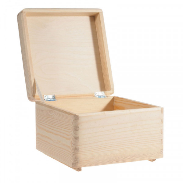 Wooden Box "Teddy Bear's Christening" with a Custom Name (30x30cm) Wooden Box "Teddy Bear's Christening" with a Custom Name (30x30cm)