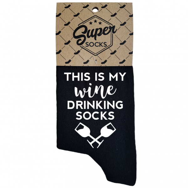 Women's socks „Wine drinking socks“ Women's socks „Wine drinking socks“