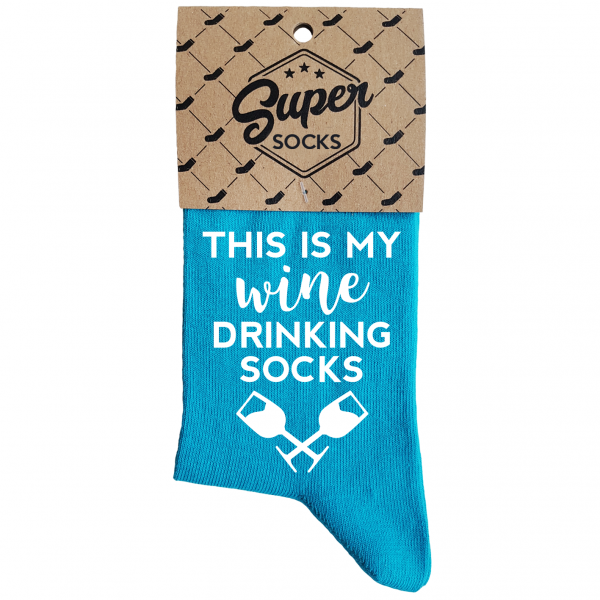 Women's socks „Wine drinking socks“ Women's socks „Wine drinking socks“