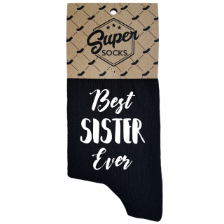 Women's socks „Best sister ever“