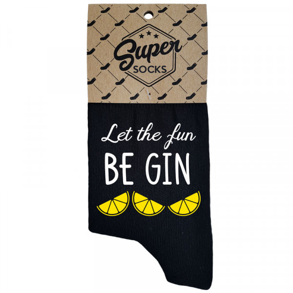 Women's socks „Let the fun BE GIN“ Women's socks „Let the fun BE GIN“