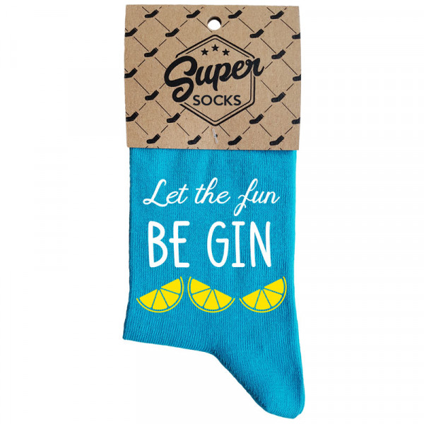 Women's socks „Let the fun BE GIN“ Women's socks „Let the fun BE GIN“