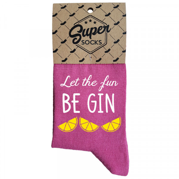 Women's socks „Let the fun BE GIN“ Women's socks „Let the fun BE GIN“
