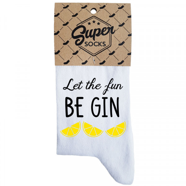 Women's socks „Let the fun BE GIN“ Women's socks „Let the fun BE GIN“