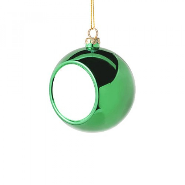 Christmas tree ornament with your chosen photo