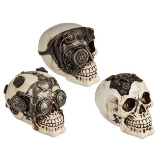 Decorative skull "Cyborg Skull"