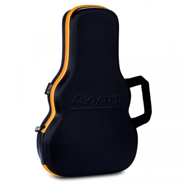 Guitar-shaped whisky lover's set "Who cares"