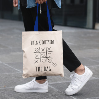 Fabric bag "Think outside the bag"