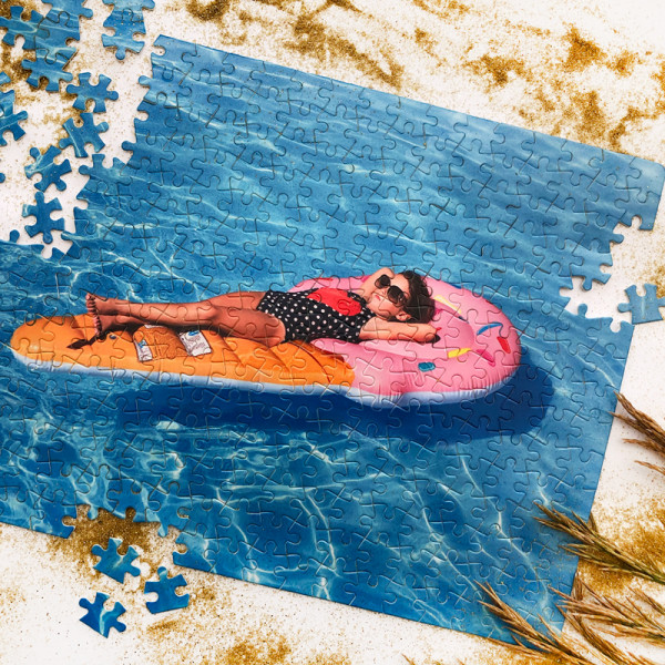 Puzzle with your chosen photo (A4 size, 120 pieces)
