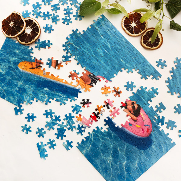 Puzzle with your chosen photo (A4 size, 120 pieces)