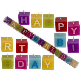 Birthday candle set