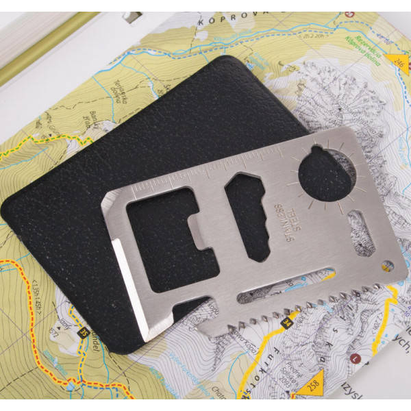Credit card - survival kit