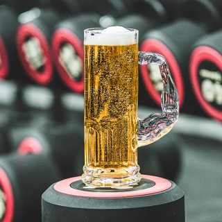 Beer mug for strongman