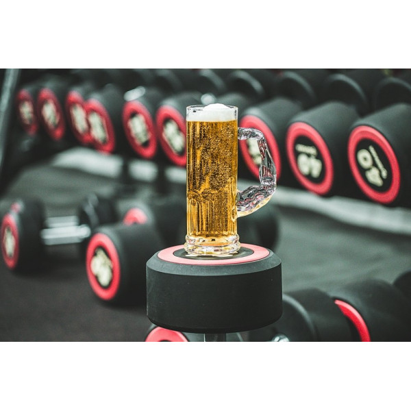 Beer mug for strongman