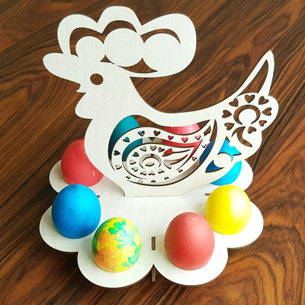 Easter Egg Stand "Rooster" Easter Egg Stand "Rooster"