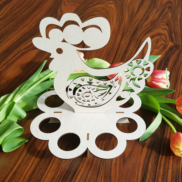 Easter Egg Stand "Rooster" Easter Egg Stand "Rooster"