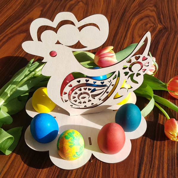 Easter Egg Stand "Rooster" Easter Egg Stand "Rooster"