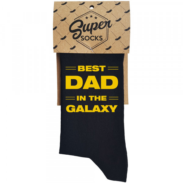 Socks "Best dad in the galaxy" Socks "Best dad in the galaxy"