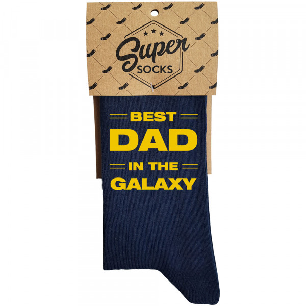 Socks "Best dad in the galaxy" Socks "Best dad in the galaxy"