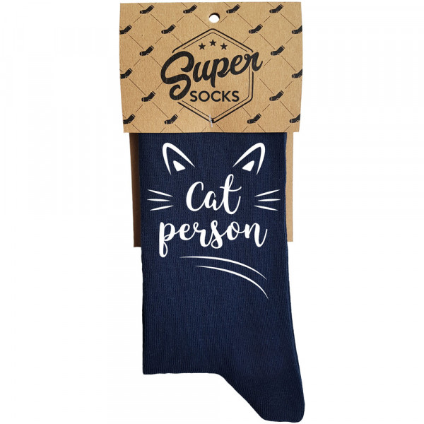Socks "Cat person" Socks "Cat person"