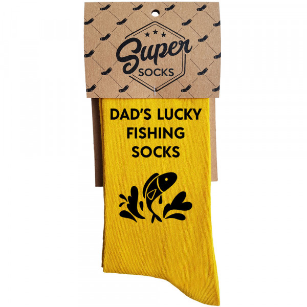 Socks "Dad's lucky socks" Socks "Dad's lucky socks"