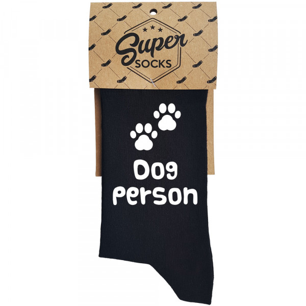 Socks "Dog person" Socks "Dog person"