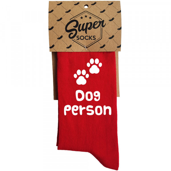 Socks "Dog person" Socks "Dog person"
