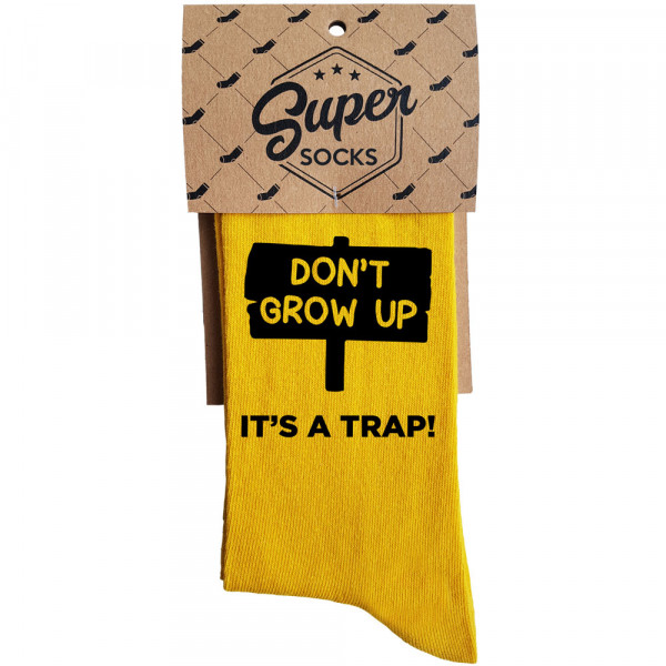 Socks "Don't grow up" Socks "Don't grow up"