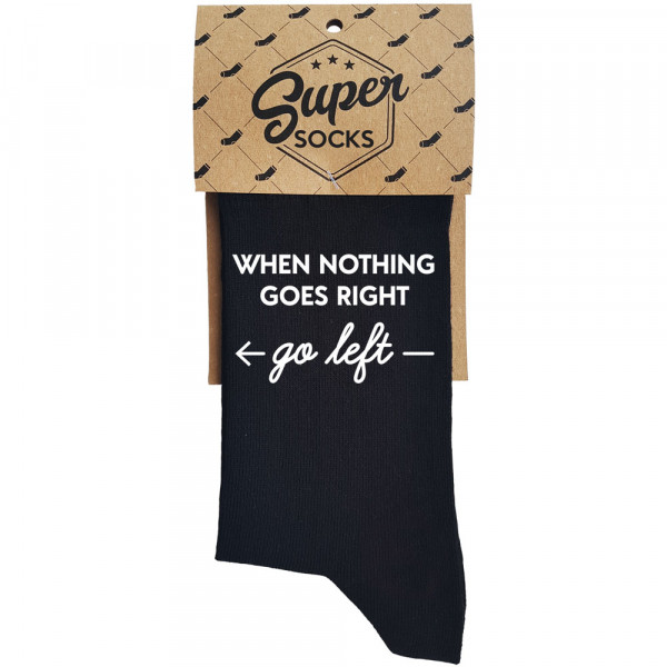 Socks "Go left" Socks "Go left"