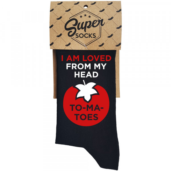 Socks "I am loved from my head to my toes" Socks "I am loved from my head to my toes"
