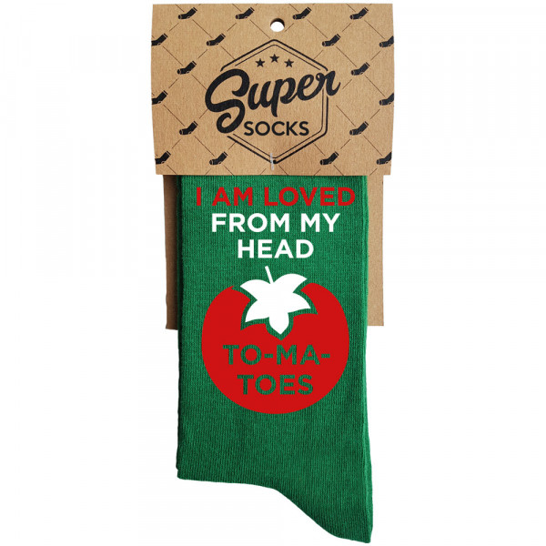 Socks "I am loved from my head to my toes" Socks "I am loved from my head to my toes"