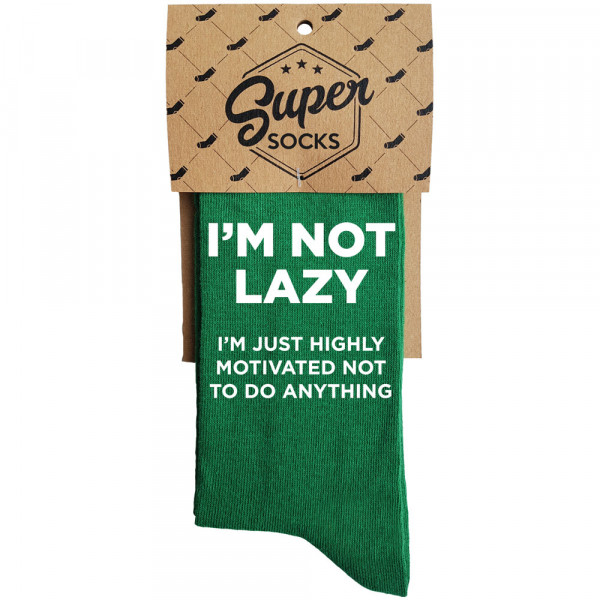 Socks "I'm not lazy" Socks "I'm not lazy"