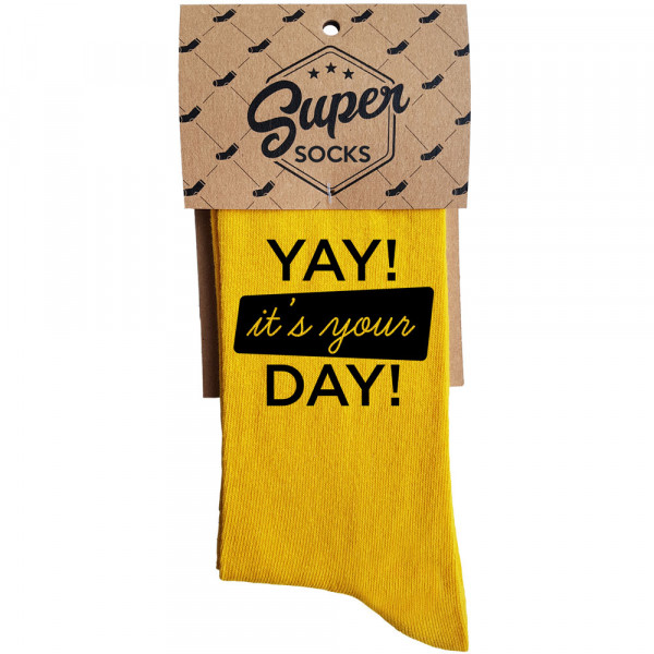 Socks "It's your day" Socks "It's your day"