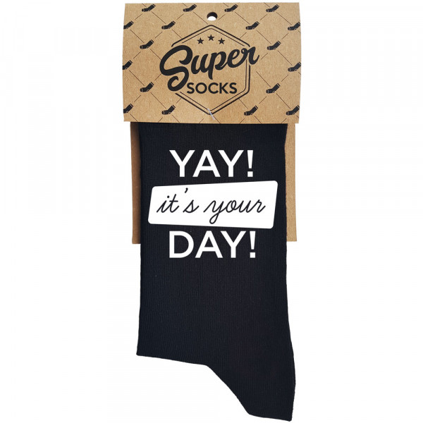 Socks "It's your day" Socks "It's your day"