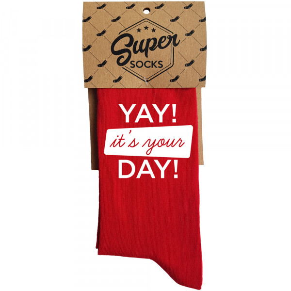 Socks "It's your day" Socks "It's your day"