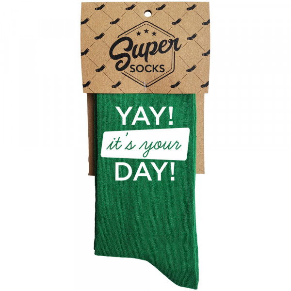 Socks "It's your day" Socks "It's your day"