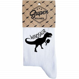 Women's socks „Winosaur“