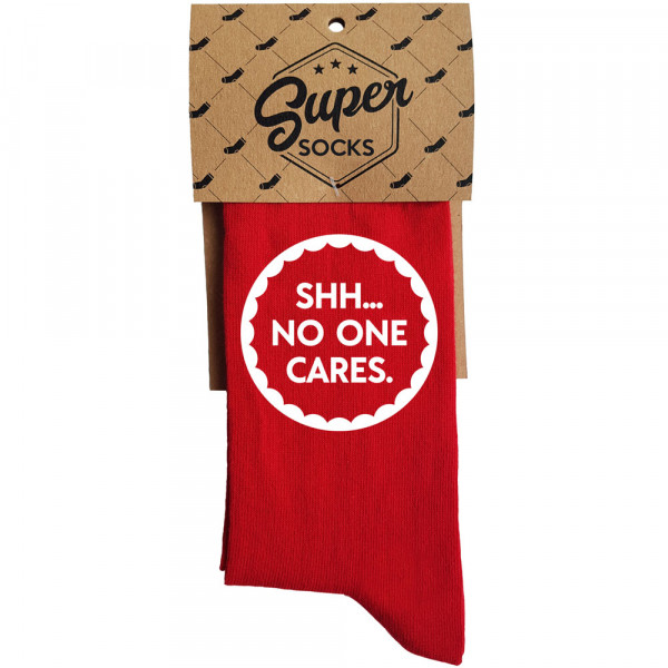 Socks "No one cares" Socks "No one cares"