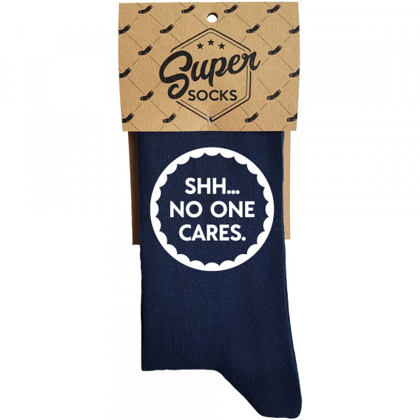 Socks "No one cares" Socks "No one cares"