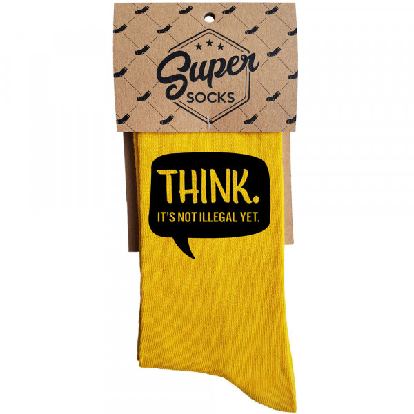 Socks "Think it's not illegal" Socks "Think it's not illegal"