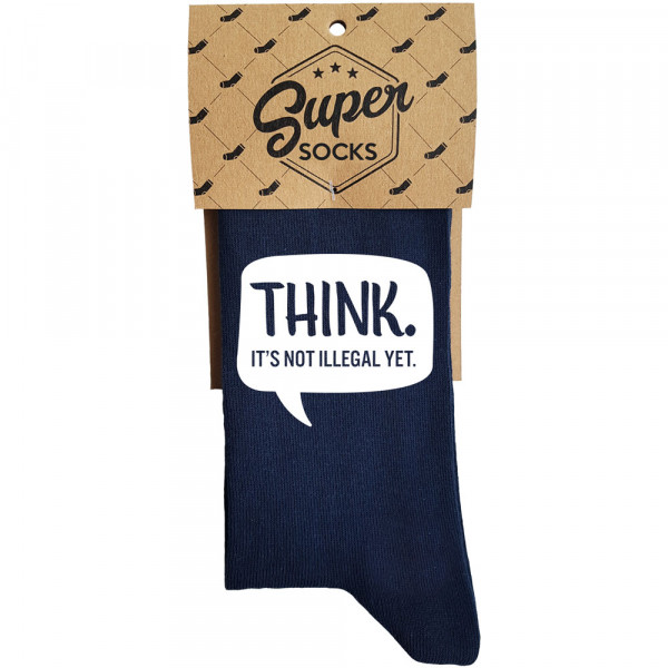 Socks "Think it's not illegal" Socks "Think it's not illegal"