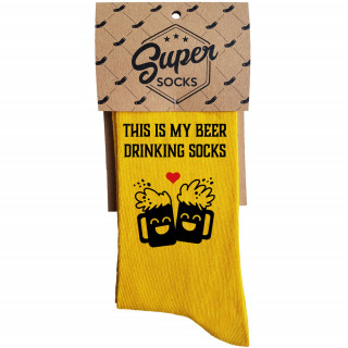 Socks "This is my beer drinking socks"
