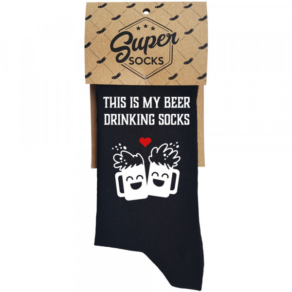 Socks "This is my beer drinking socks" Socks "This is my beer drinking socks"