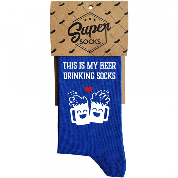 Socks "This is my beer drinking socks" Socks "This is my beer drinking socks"