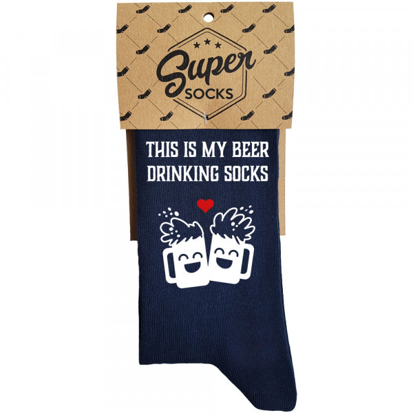 Socks "This is my beer drinking socks" Socks "This is my beer drinking socks"