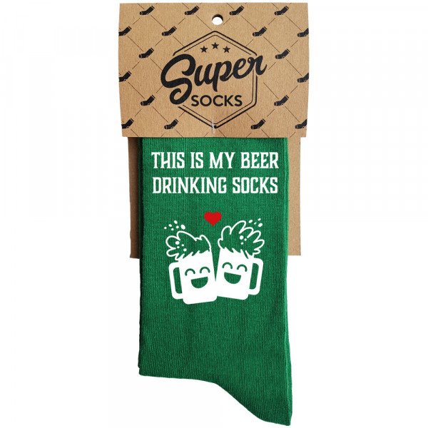 Socks "This is my beer drinking socks" Socks "This is my beer drinking socks"