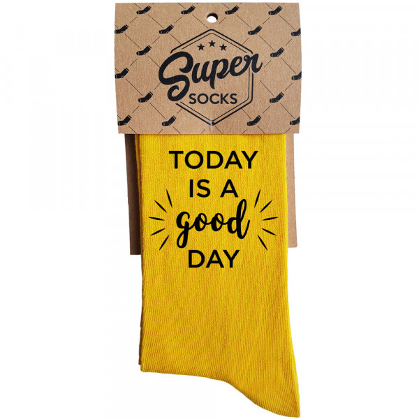 Socks "Today is a good day" Socks "Today is a good day"
