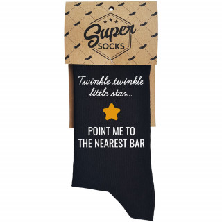 Socks "Twinkle twinkle little star"