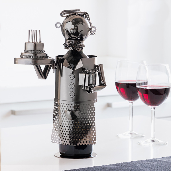 Metal bottle holder "Birthday Party" Metal bottle holder "Birthday Party"