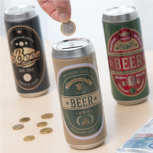 Metal piggy bank "Beer Can" Metal piggy bank "Beer Can"